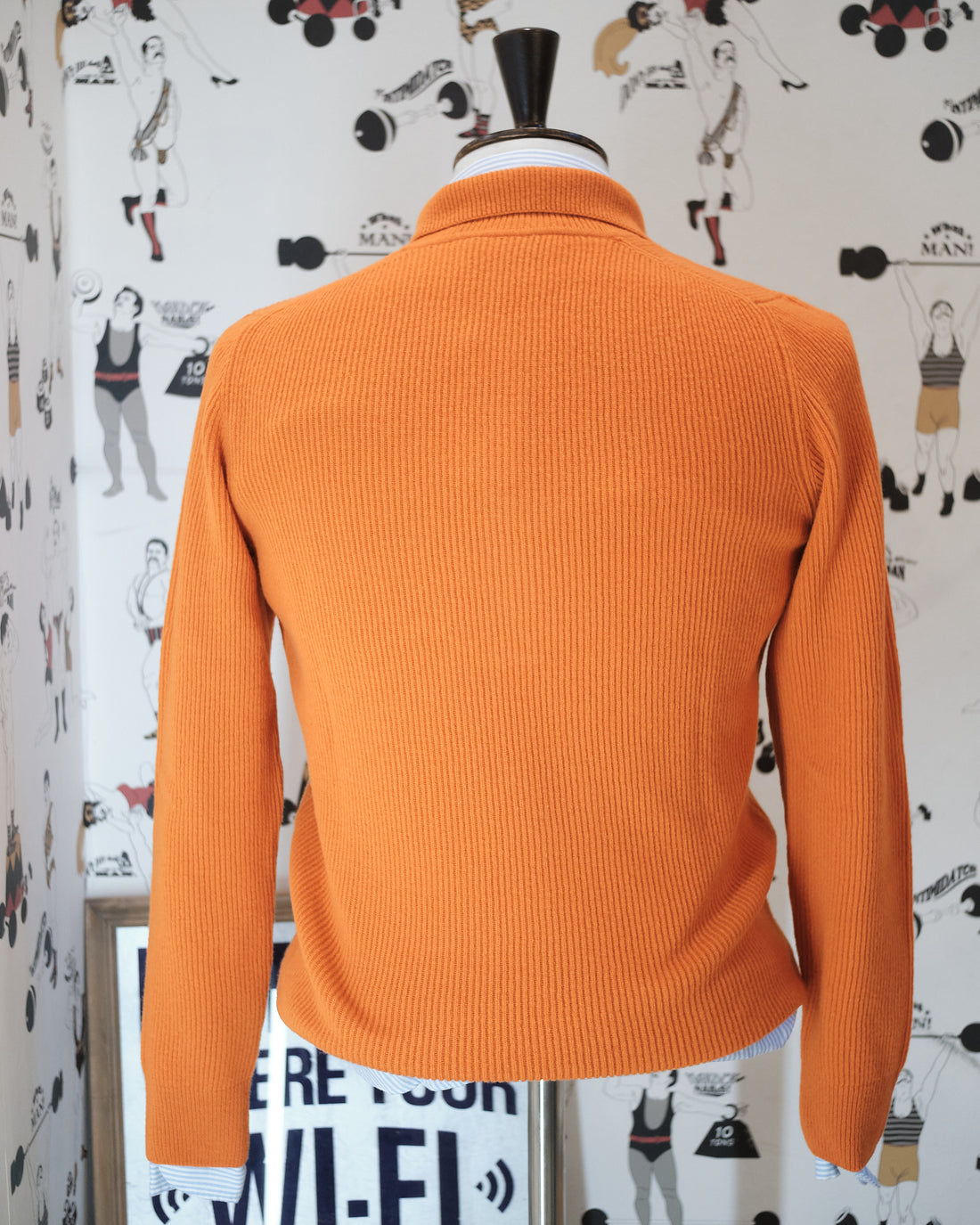 English Rib Orange Polo