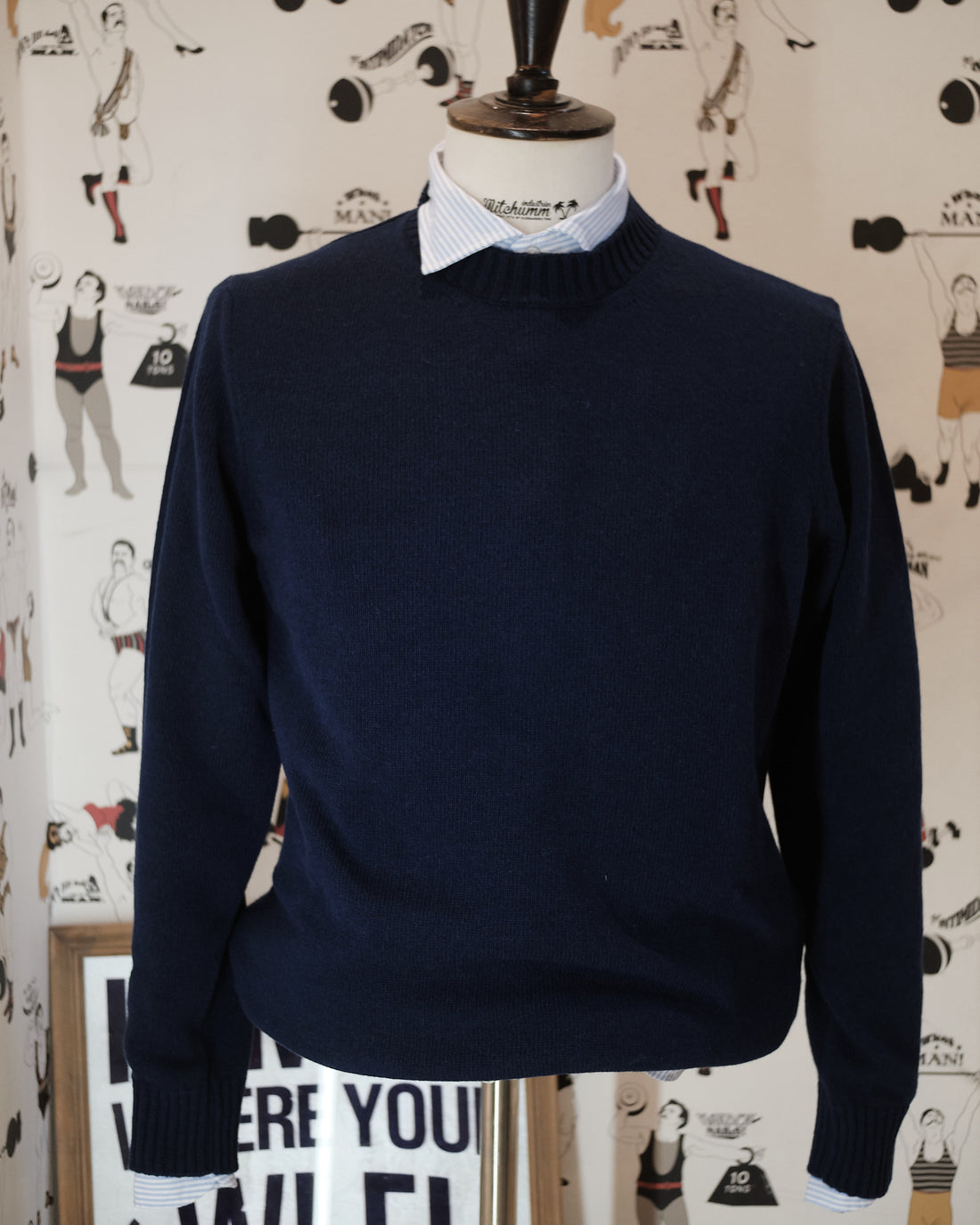 Wool Sweater Navy