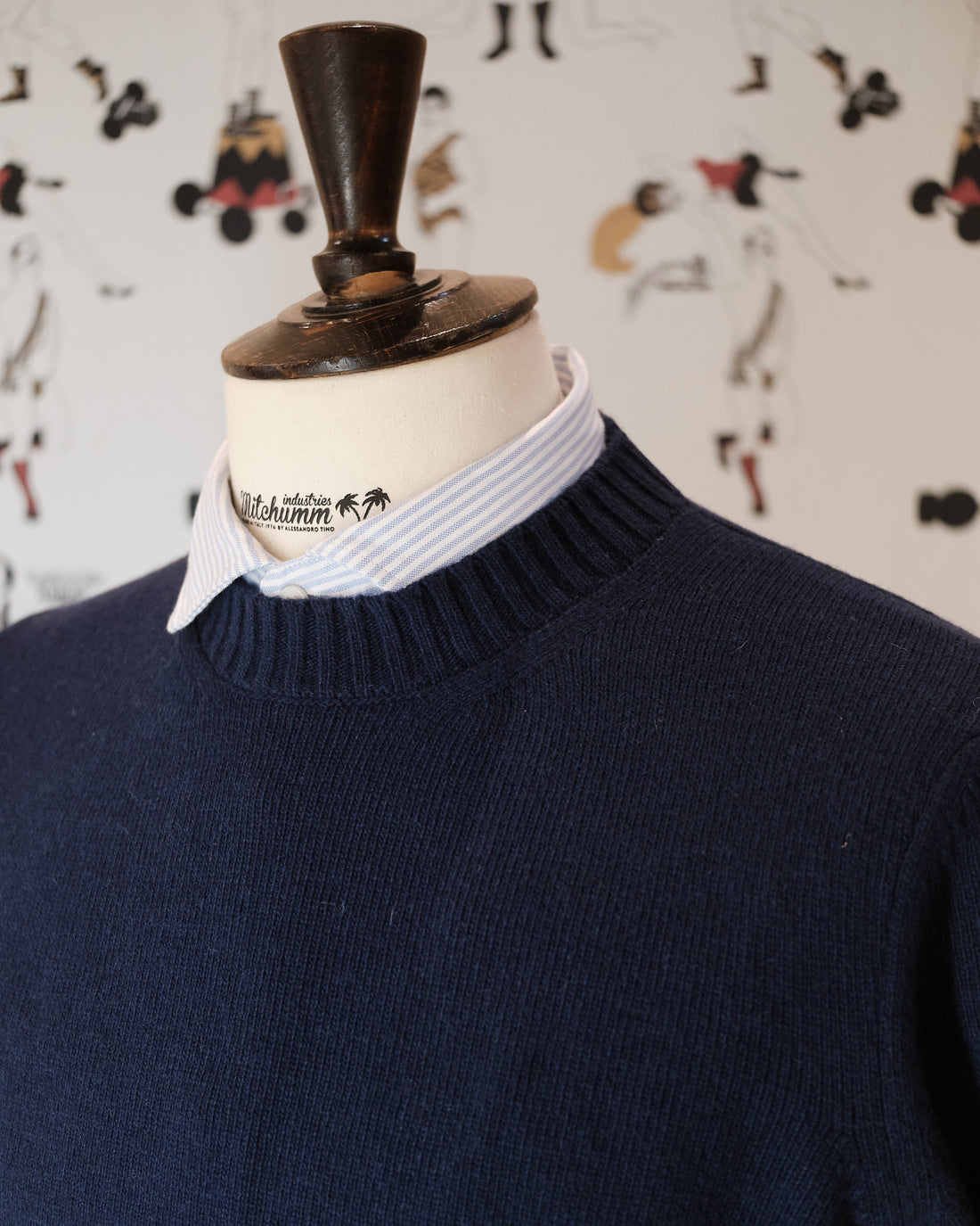 Wool Sweater Navy