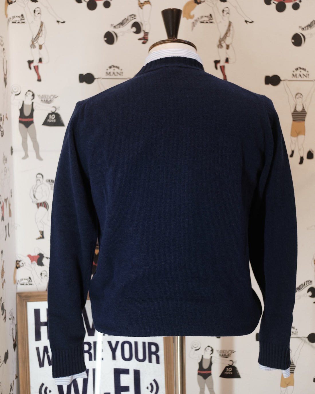 Wool Sweater Navy