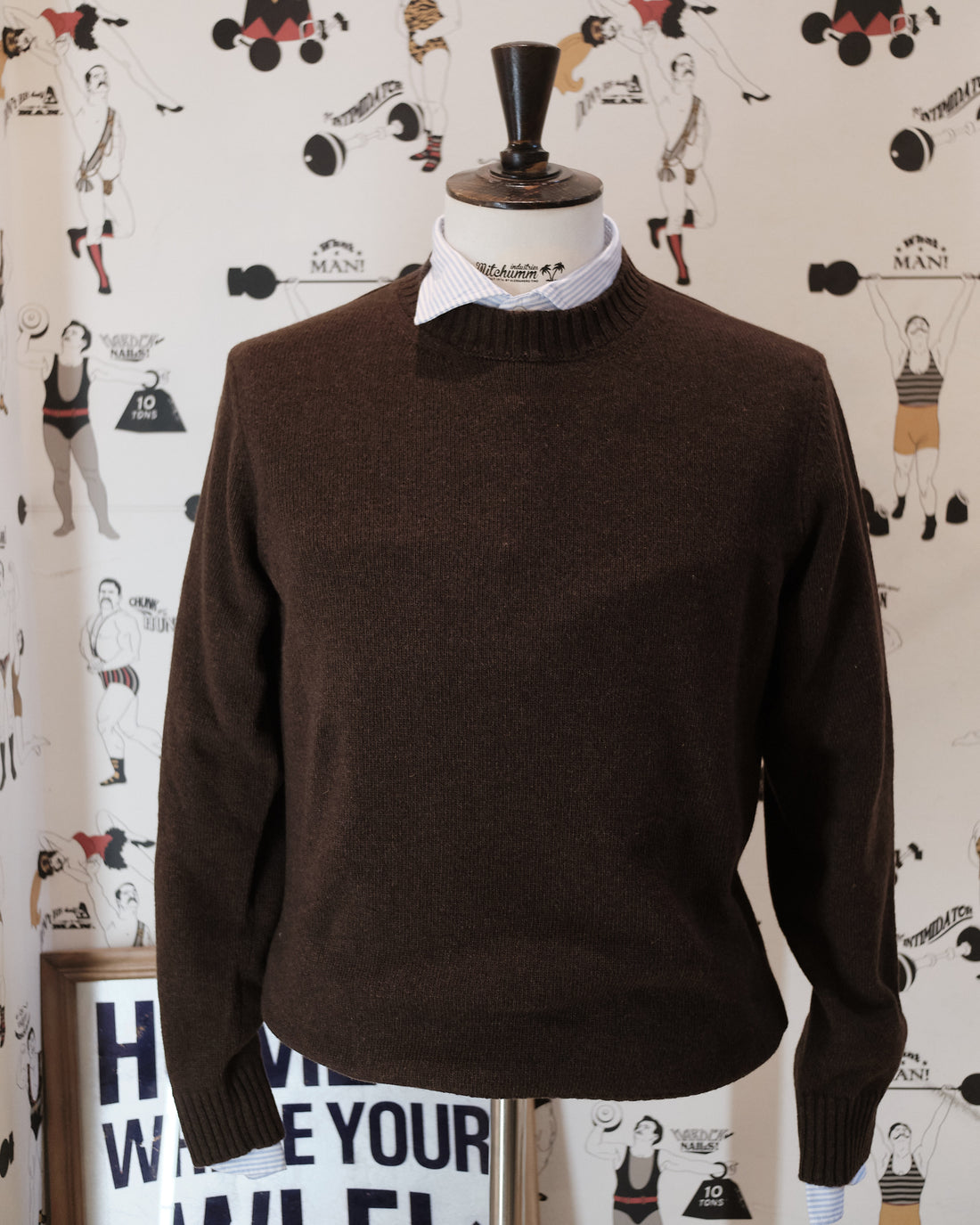 Wool Sweater Brown