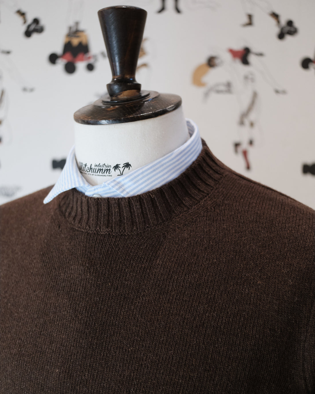 Wool Sweater Brown