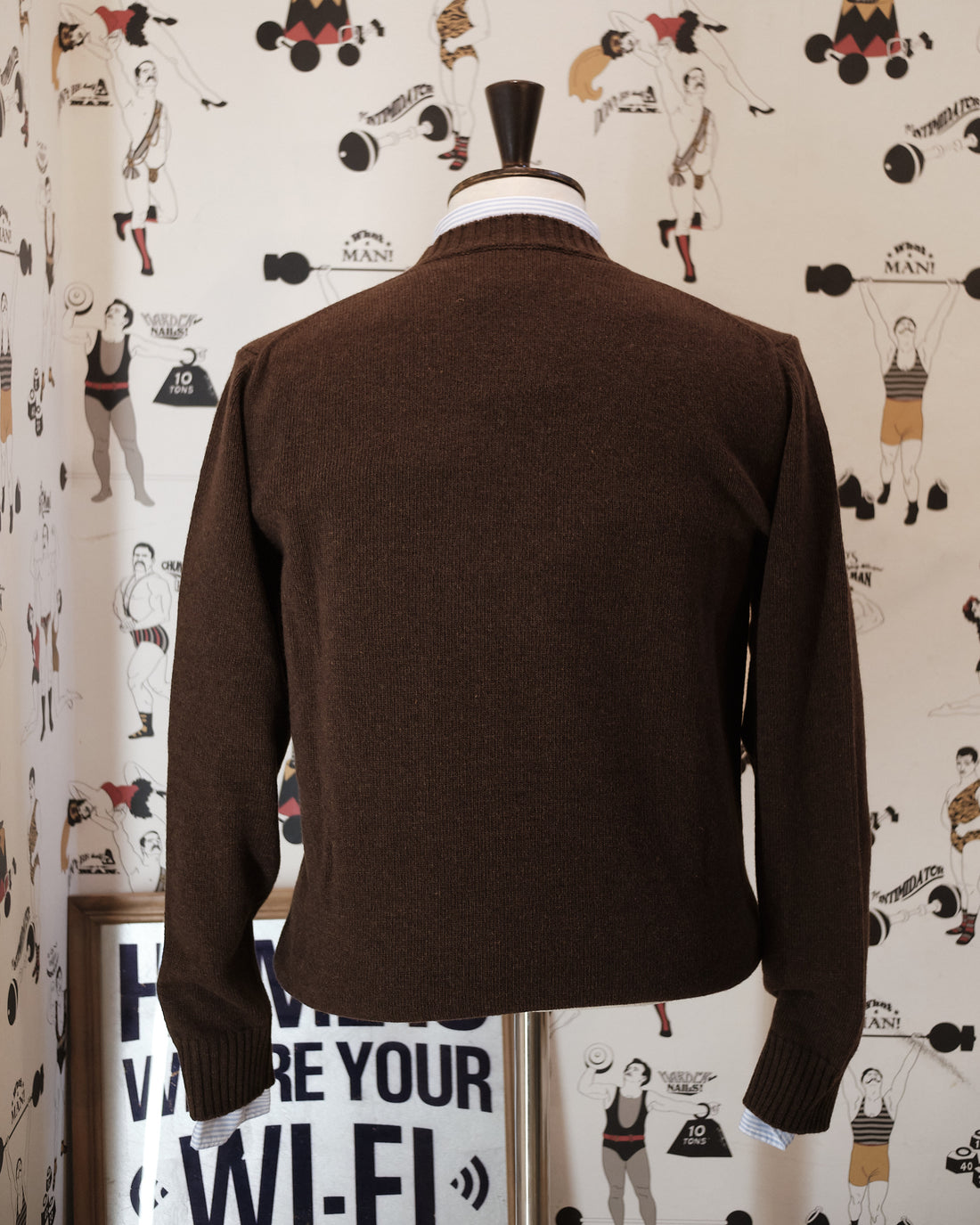 Wool Sweater Brown