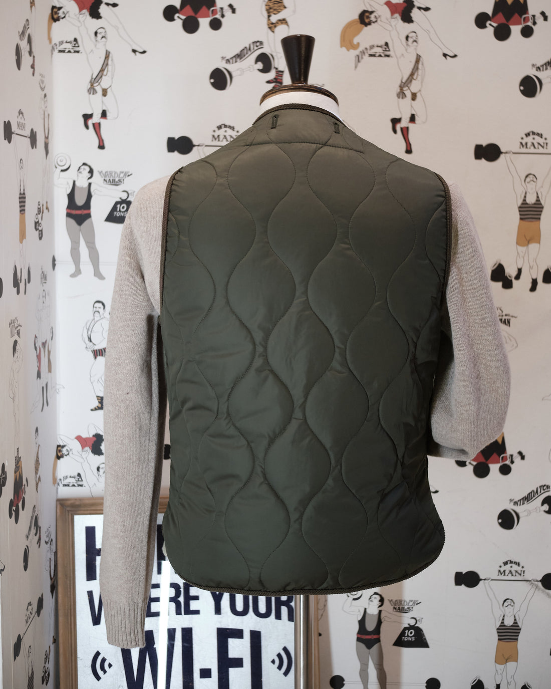 ITB X MITCHUMM Plaid Reversible Vest