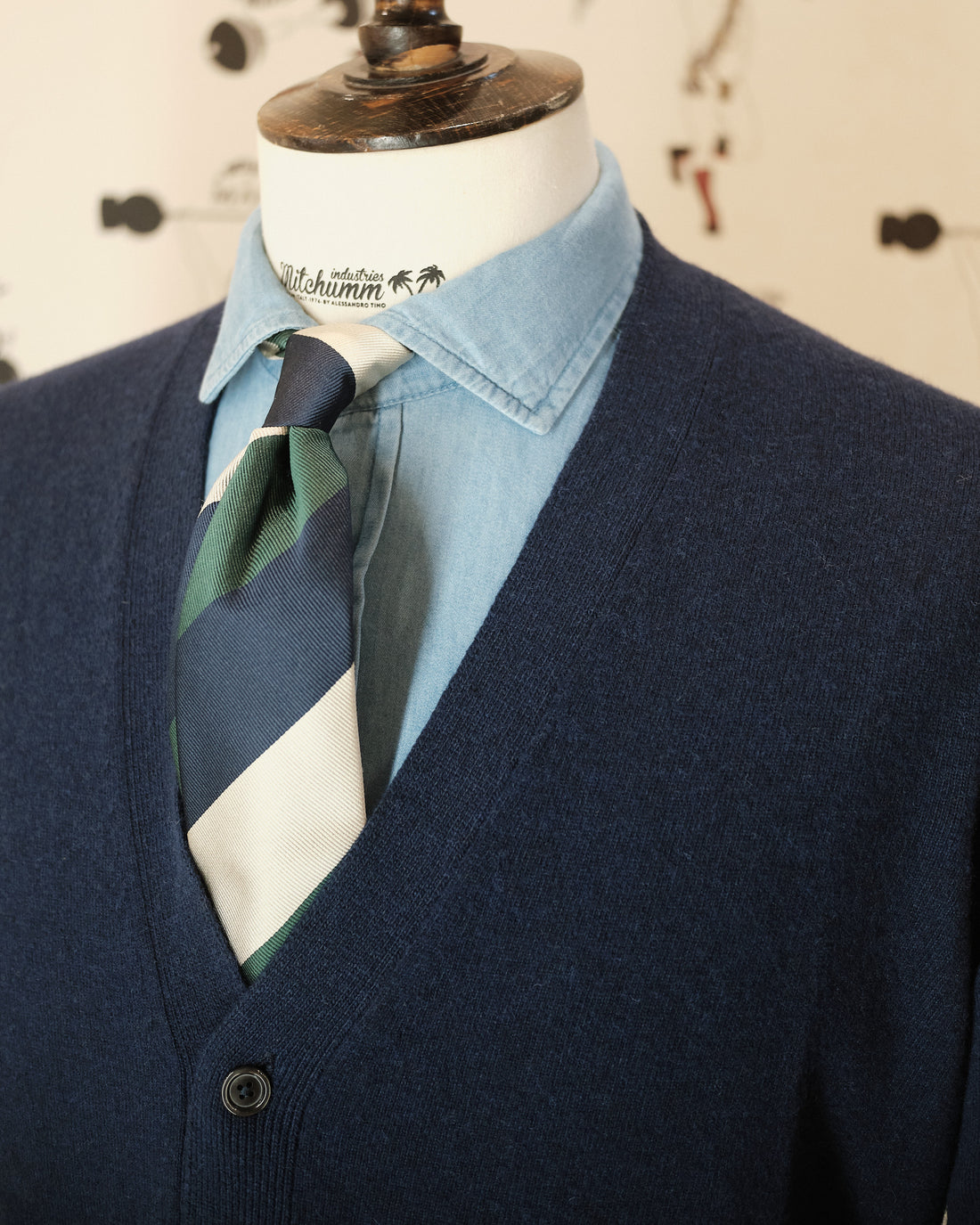 Classic Cardigan Navy