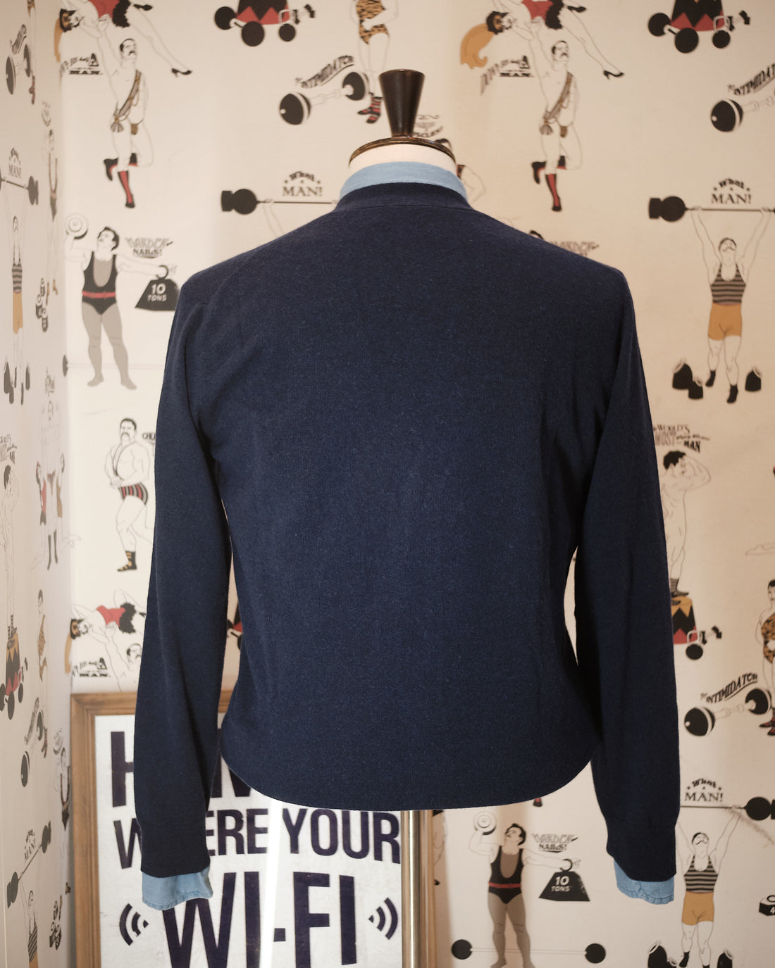 Classic Cardigan Navy