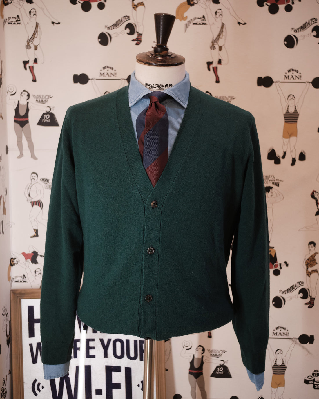 Classic Cardigan Green