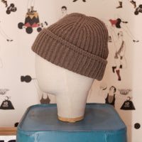 Light Brown cashmere beanie