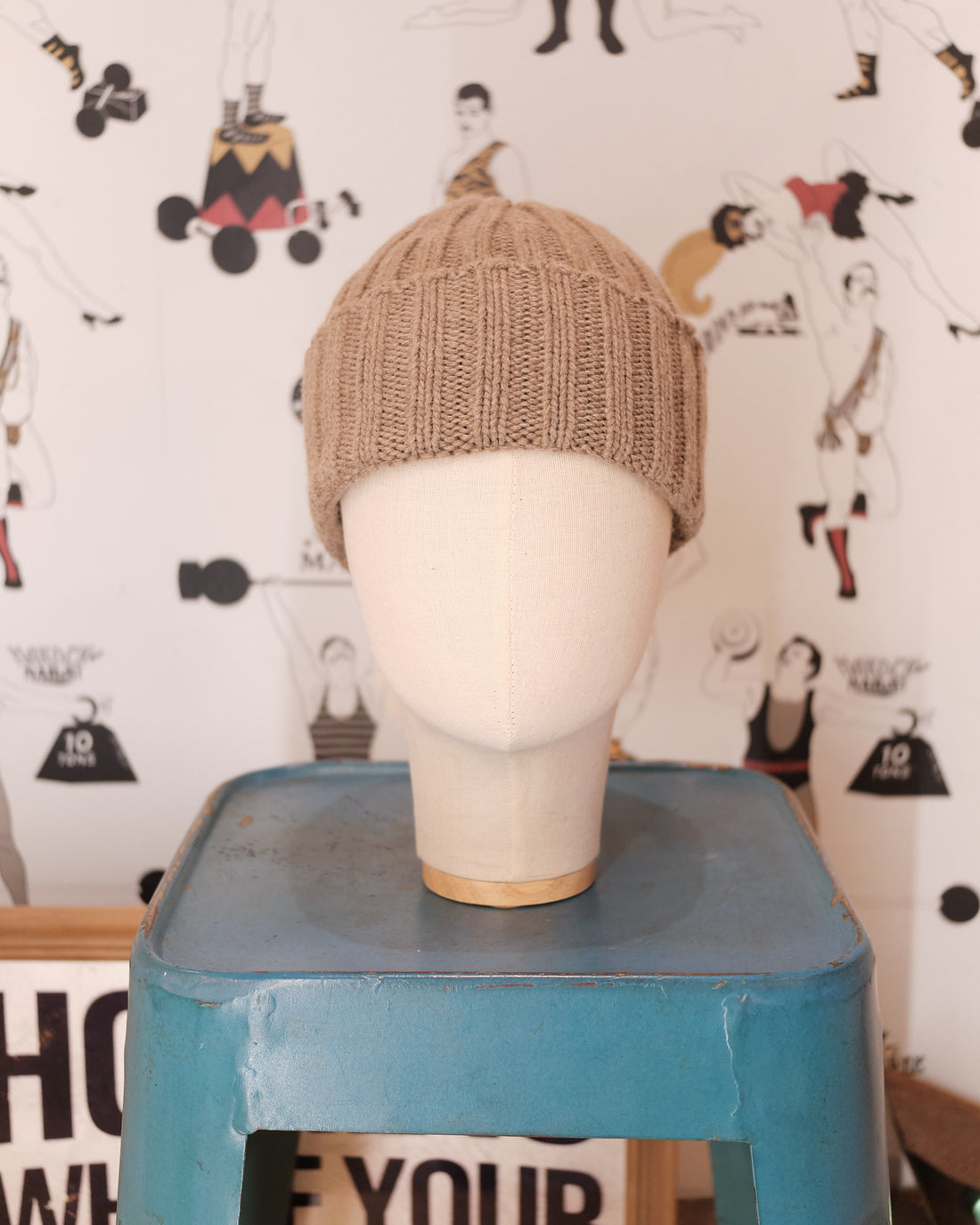 ITB Heavy Watch Beige beanie
