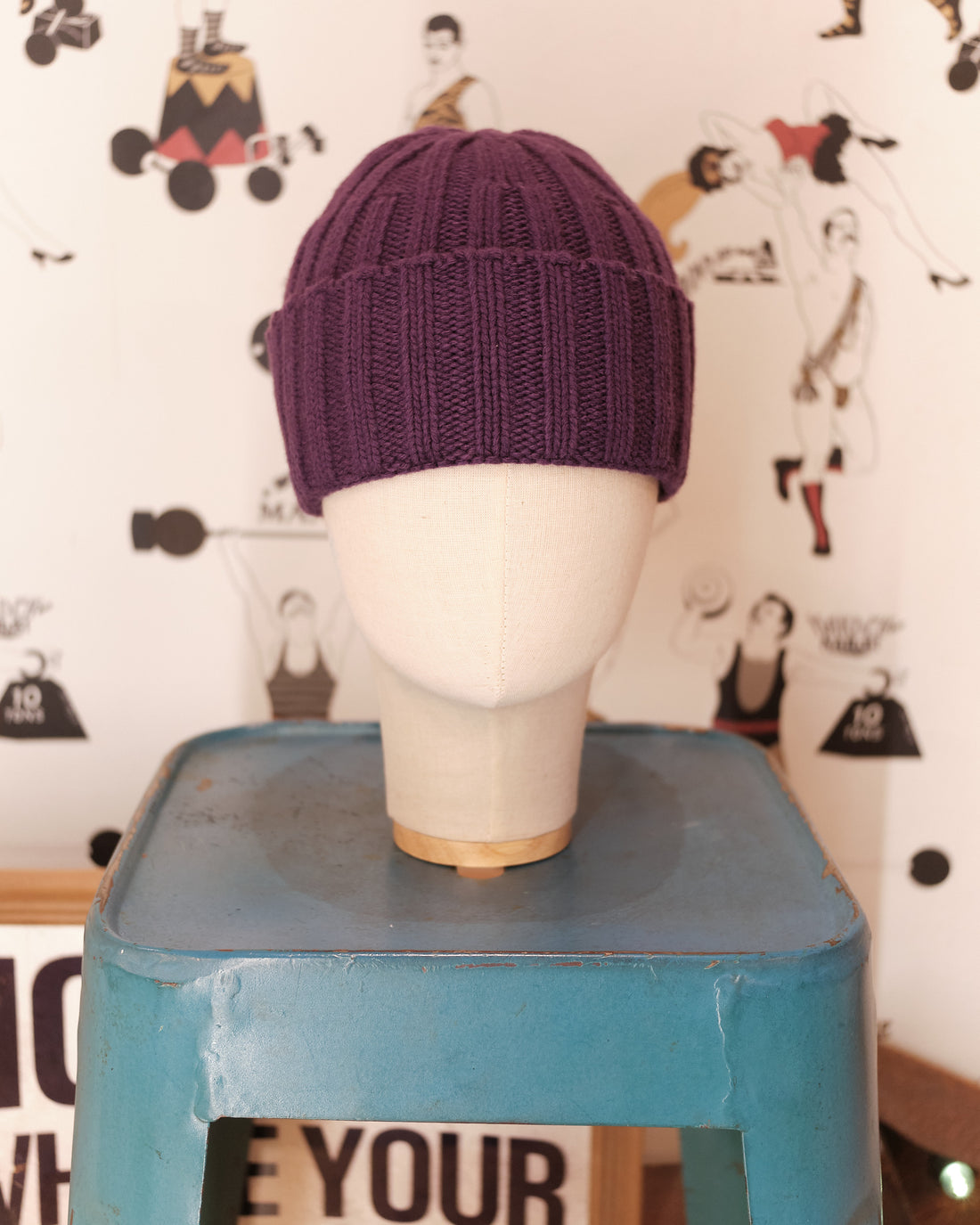 ITB Heavy Watch Purple  beanie