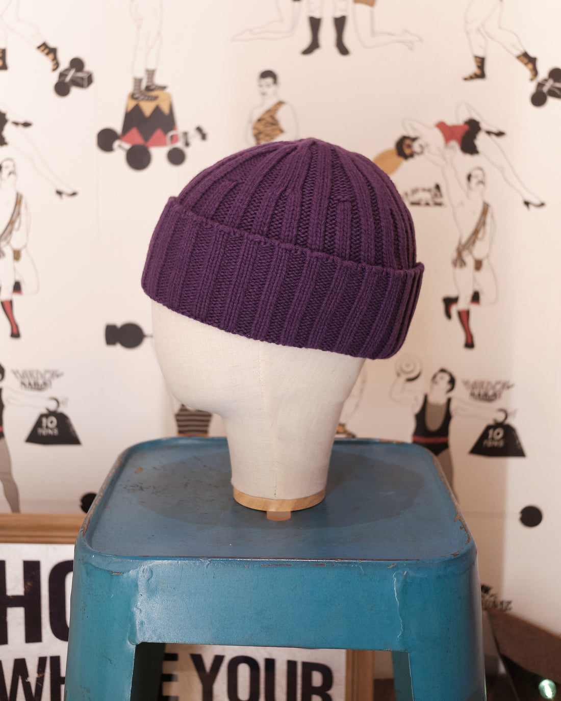 ITB Heavy Watch Purple  beanie
