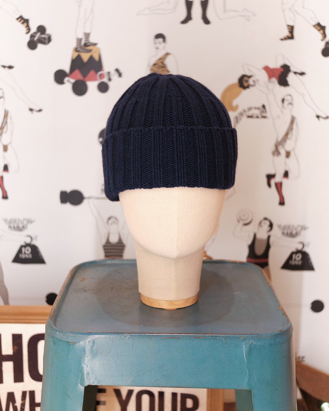 ITB Heavy Watch Navy beanie