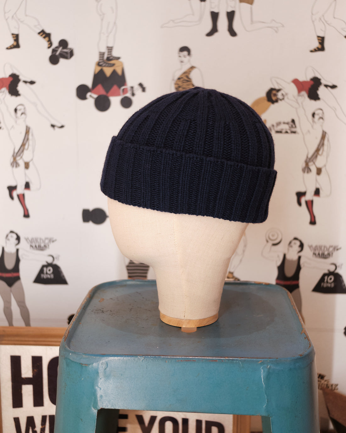 ITB Heavy Watch Navy beanie