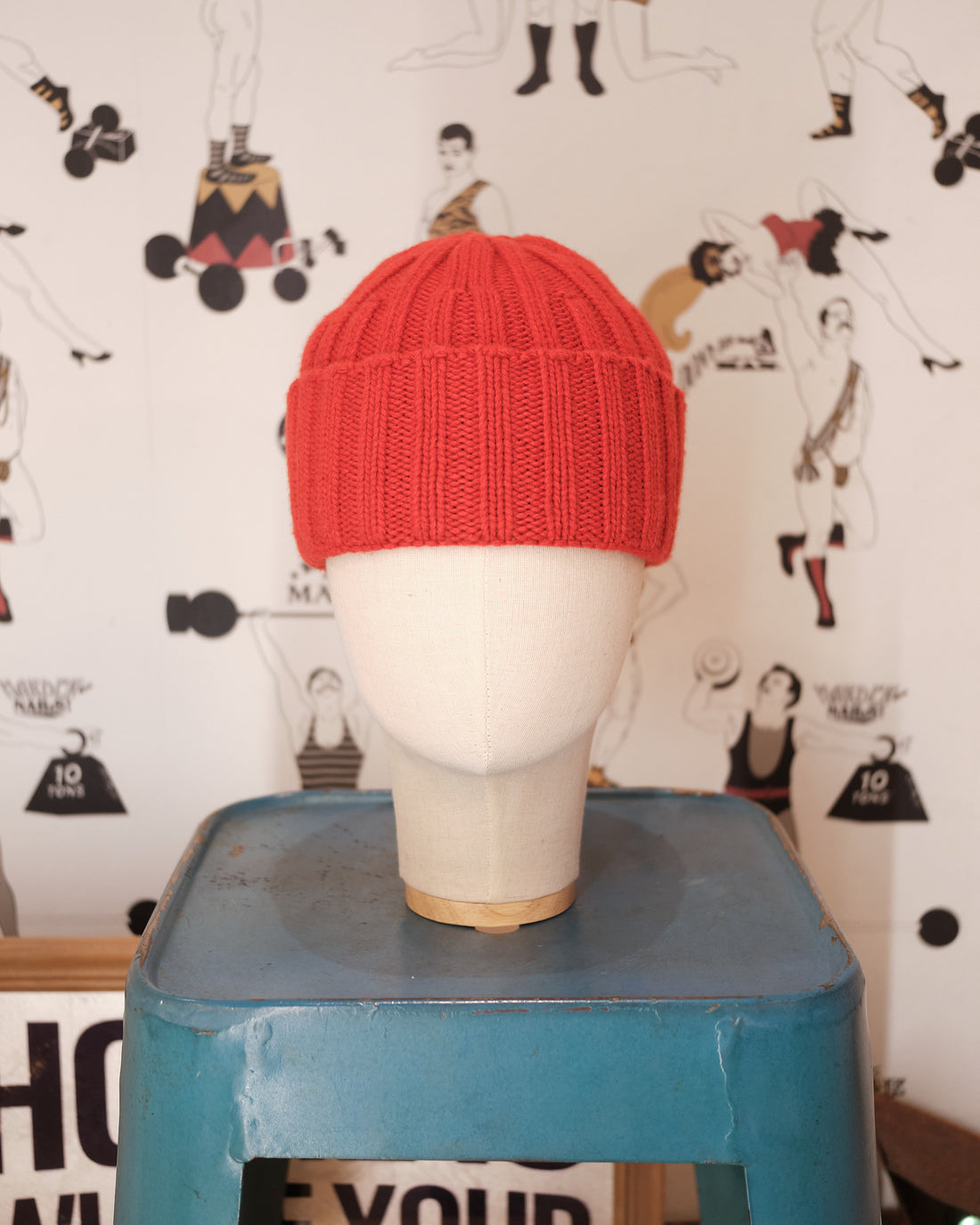 ITB Heavy Watch Red beanie