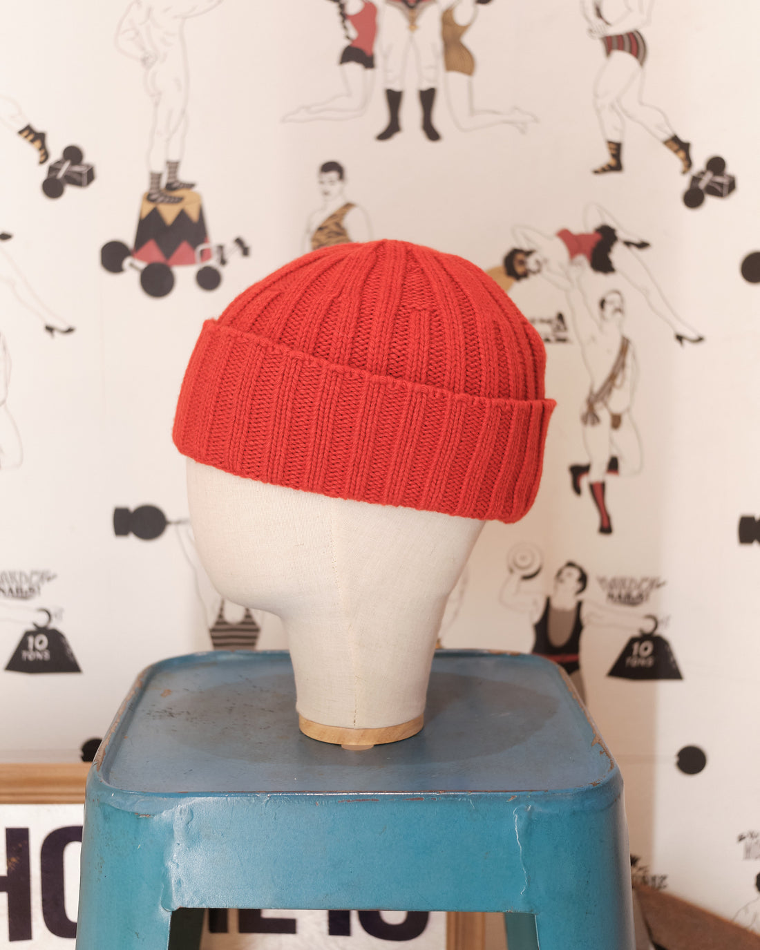 ITB Heavy Watch Red beanie