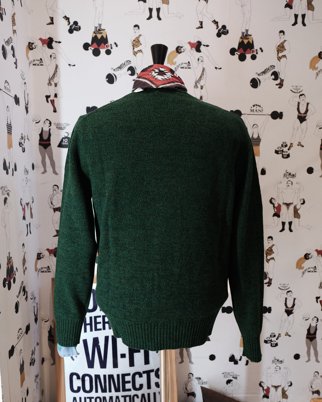 Classic Merinos Cardigan Green
