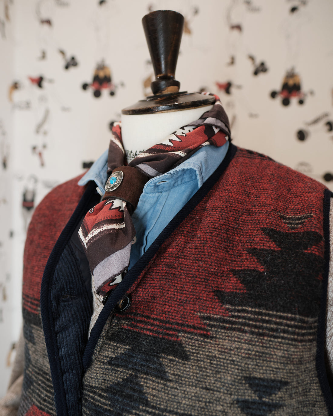 ITB X MITCHUMM Navajo Reversible Vest