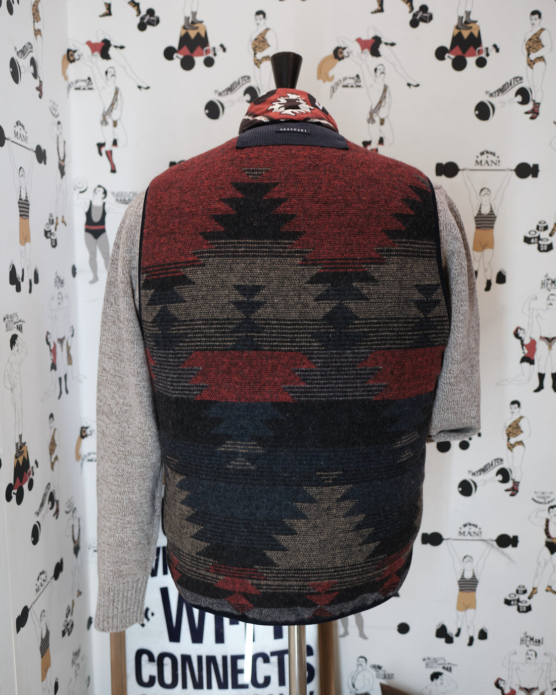 ITB X MITCHUMM Navajo Reversible Vest
