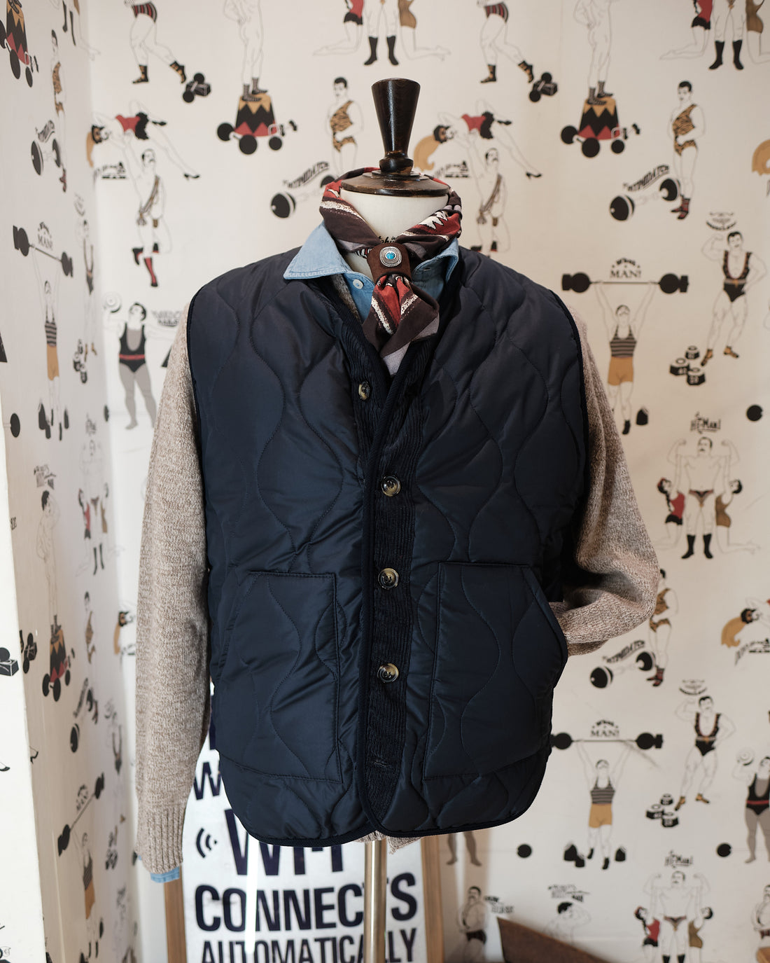 ITB X MITCHUMM Navajo Reversible Vest