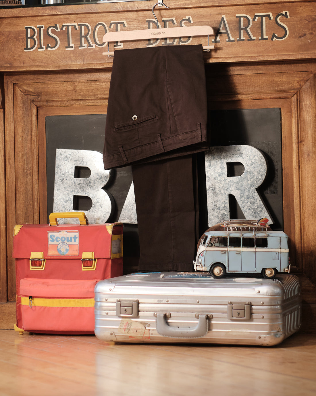 Brown Classic Cotton Chino