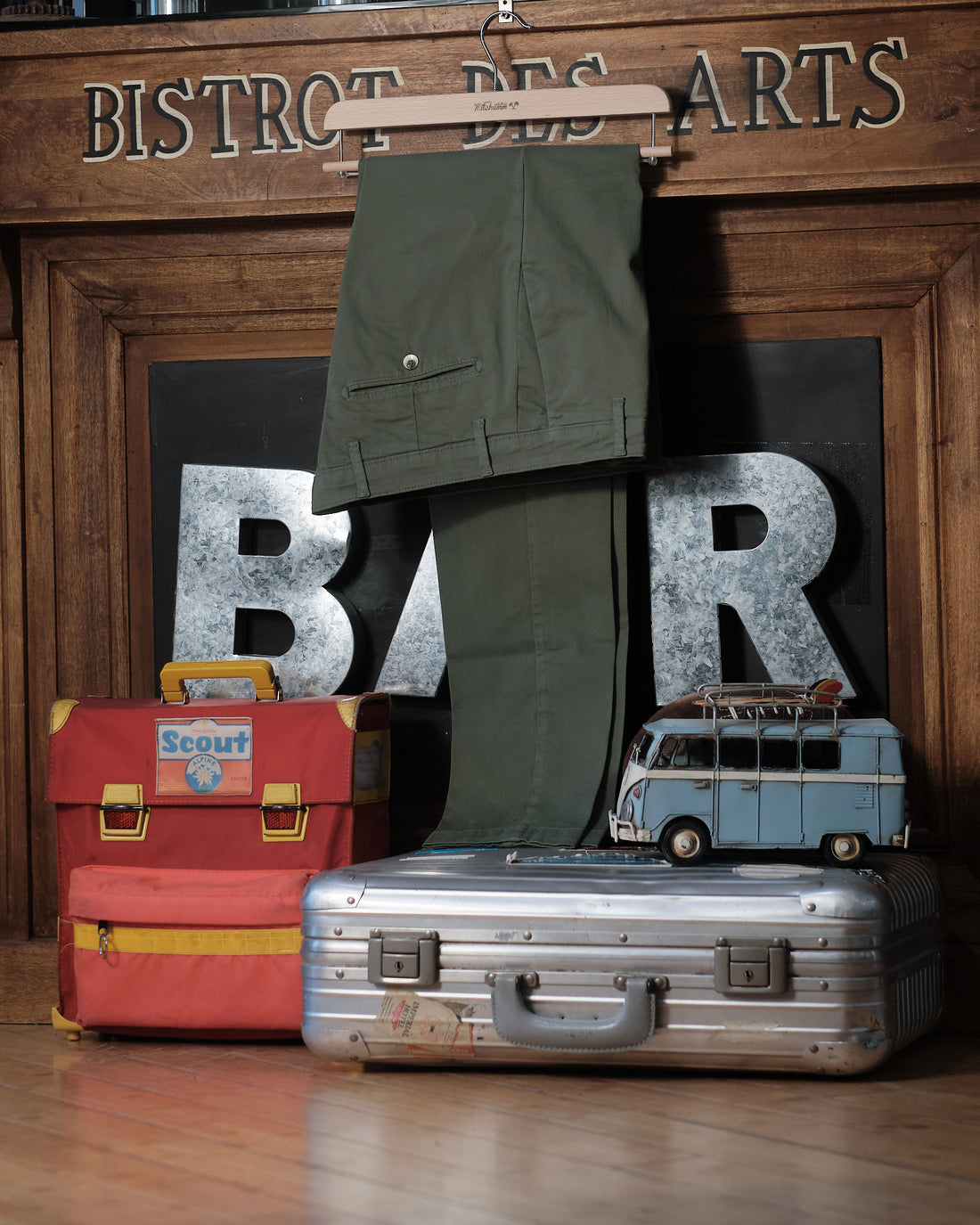 Military Green Classic Cotton Chino