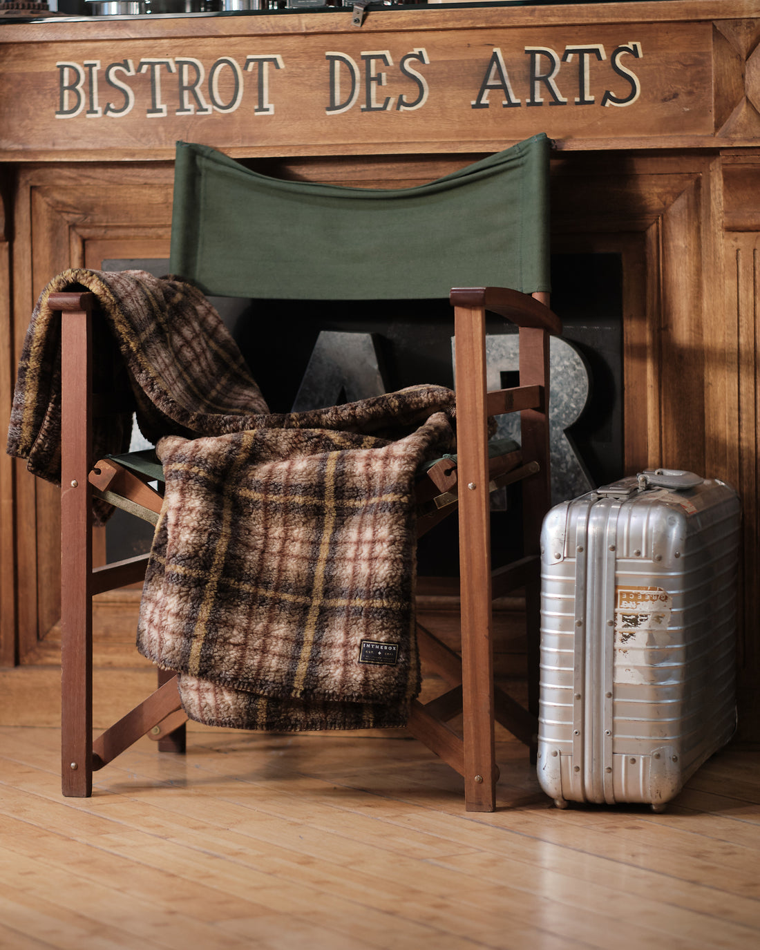 ITB Jacquard Plaid Brown
