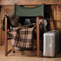 ITB Jacquard Plaid Brown