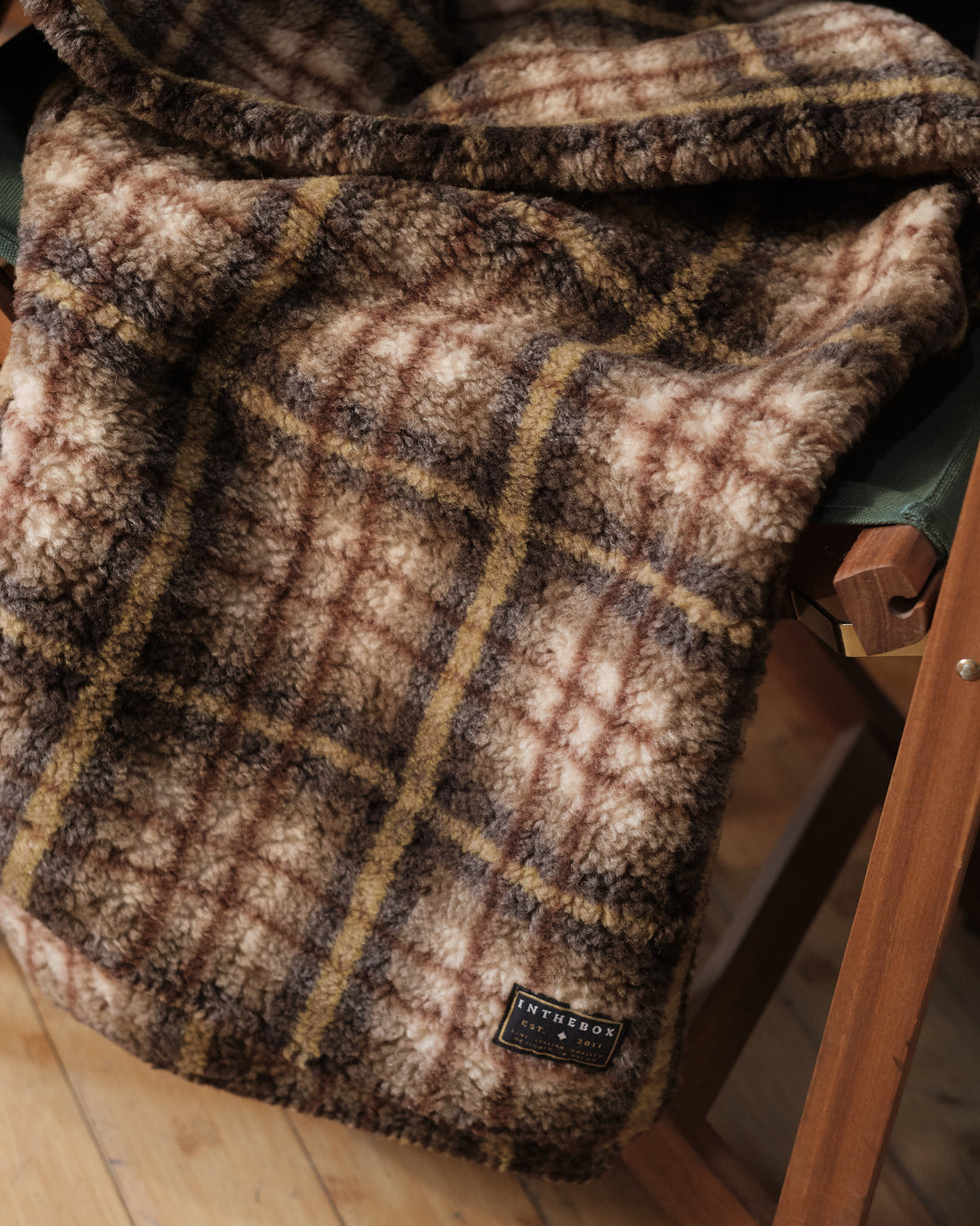 ITB Jacquard Plaid Brown