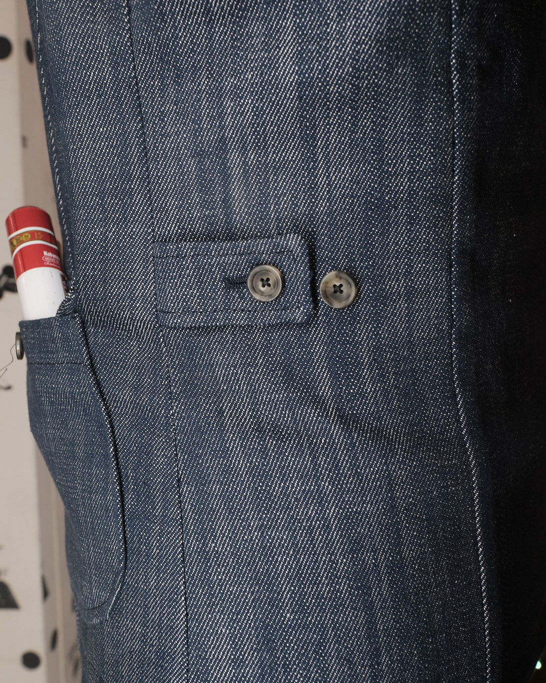 The gentleman Denim Waistcoat