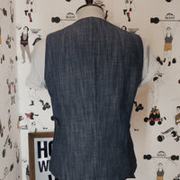 The gentleman Denim Waistcoat