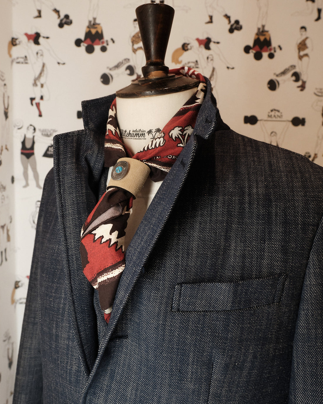 The Gentleman Denim Blazer