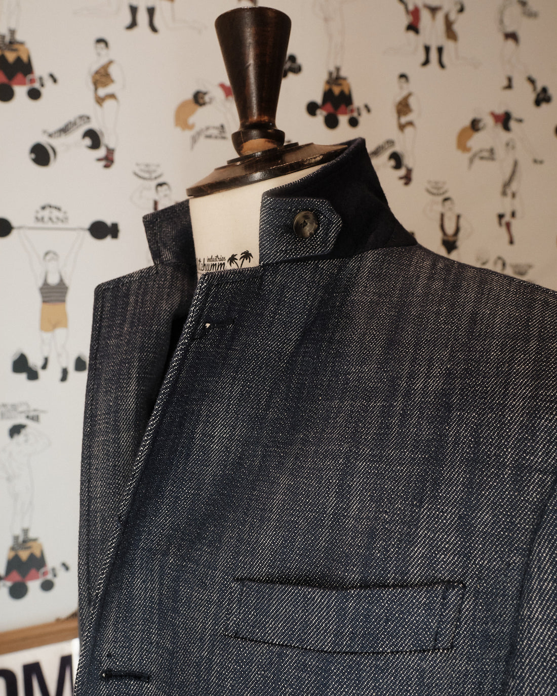 The Gentleman Denim Blazer