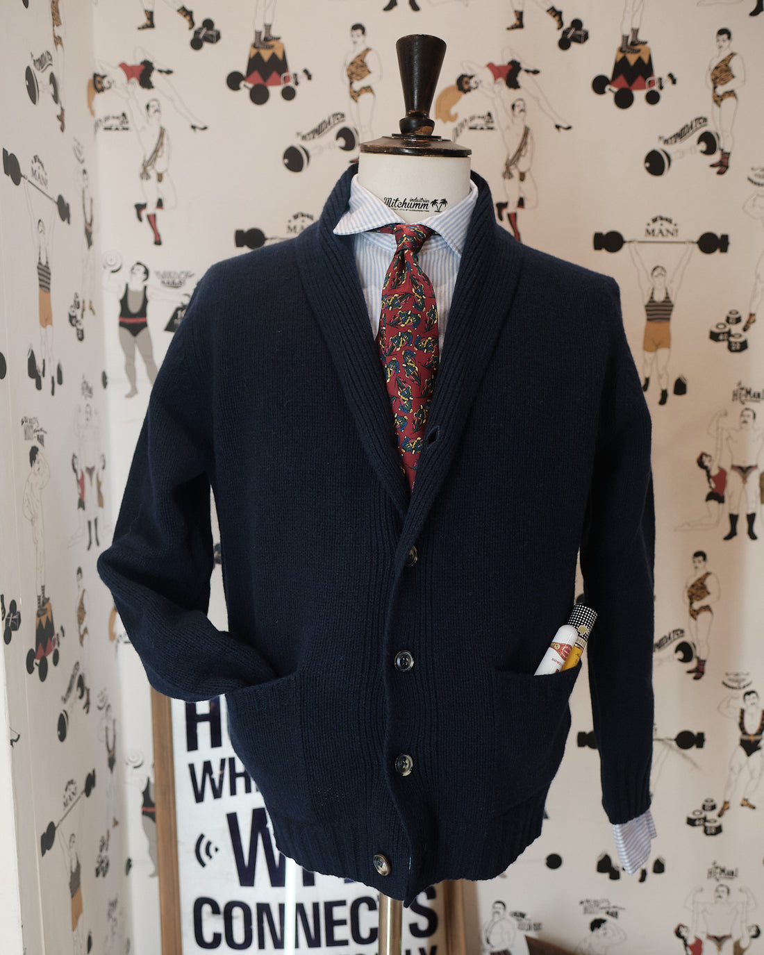 ITB Navy Cardigan