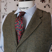 The gentleman Shetland wool Waistcoat