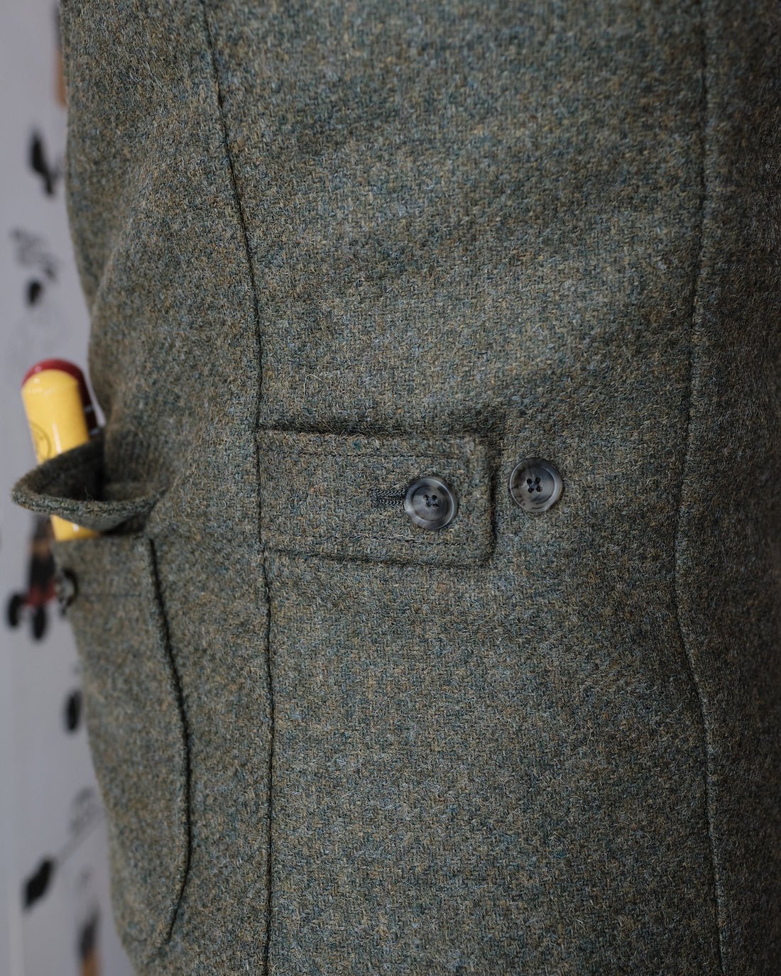The gentleman Shetland wool Waistcoat