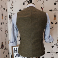 The gentleman Shetland wool Waistcoat