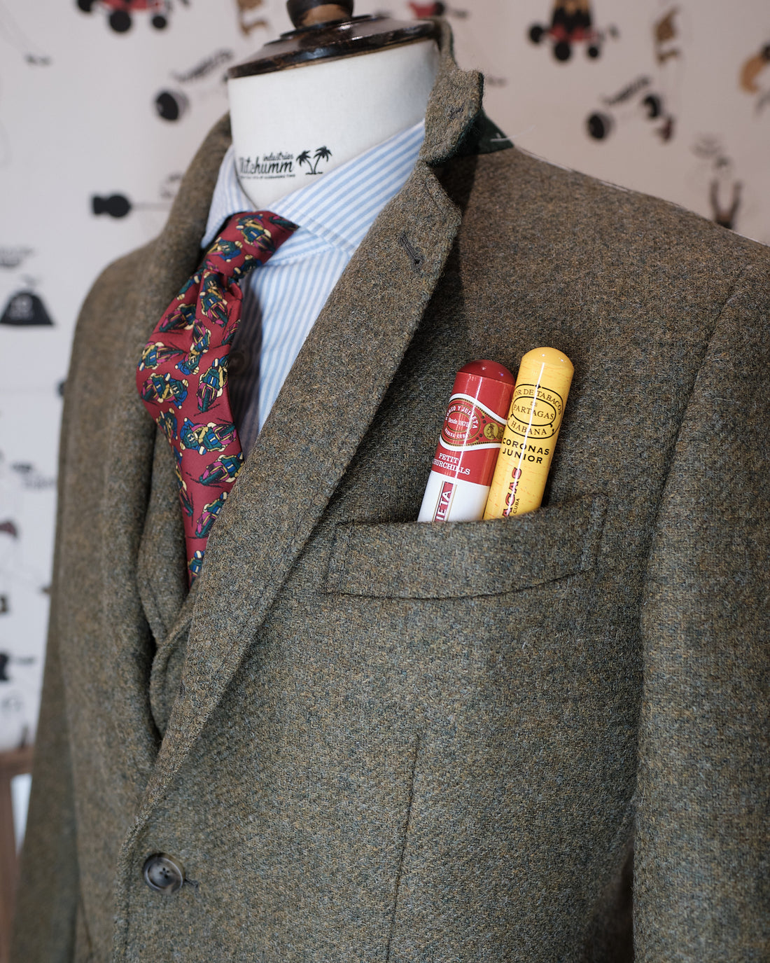 The Gentleman Shetland Wool Jacket