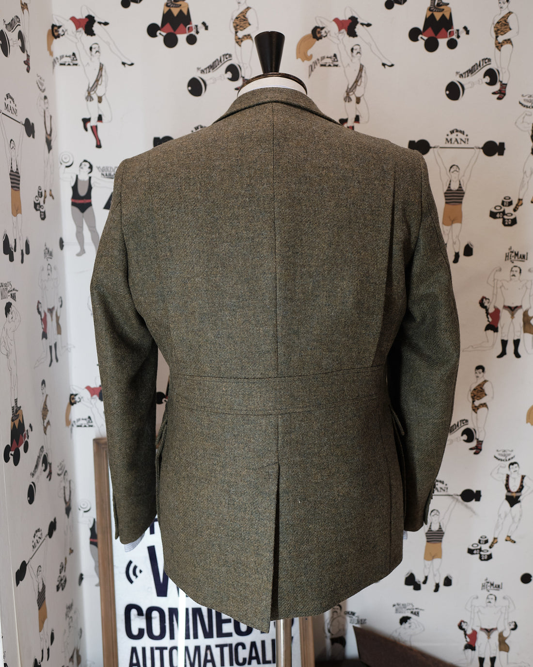 The Gentleman Shetland Wool Jacket