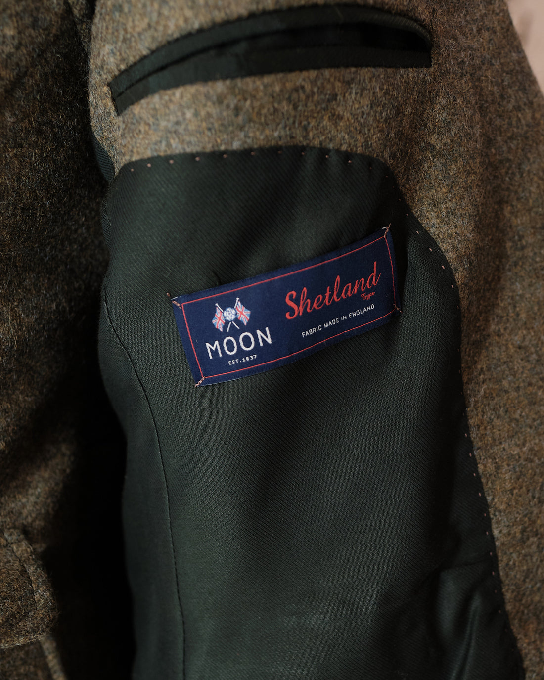 The Gentleman Shetland Wool Jacket