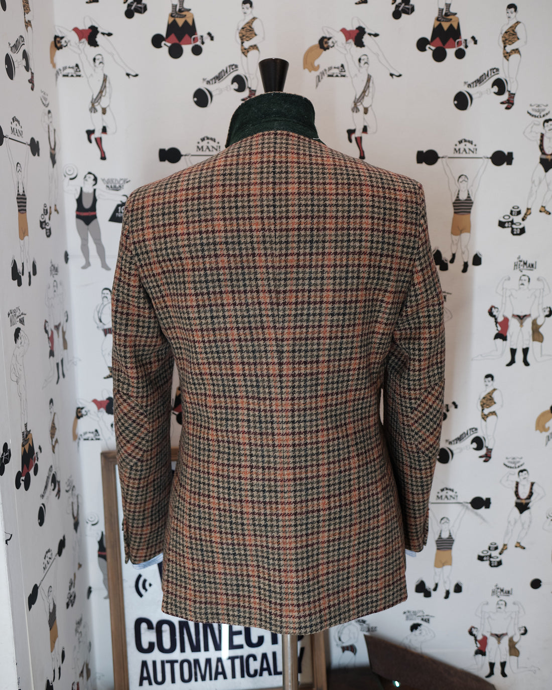 Shetland Tweed Check  Blazer