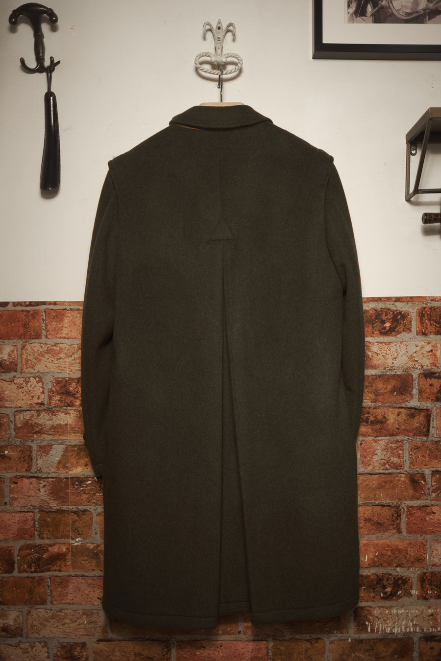 Deep Forest Loden Coat