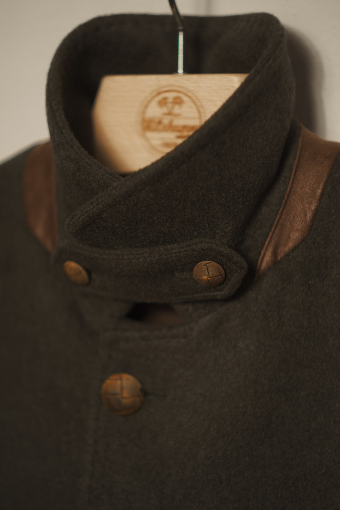 Deep Forest Loden Coat