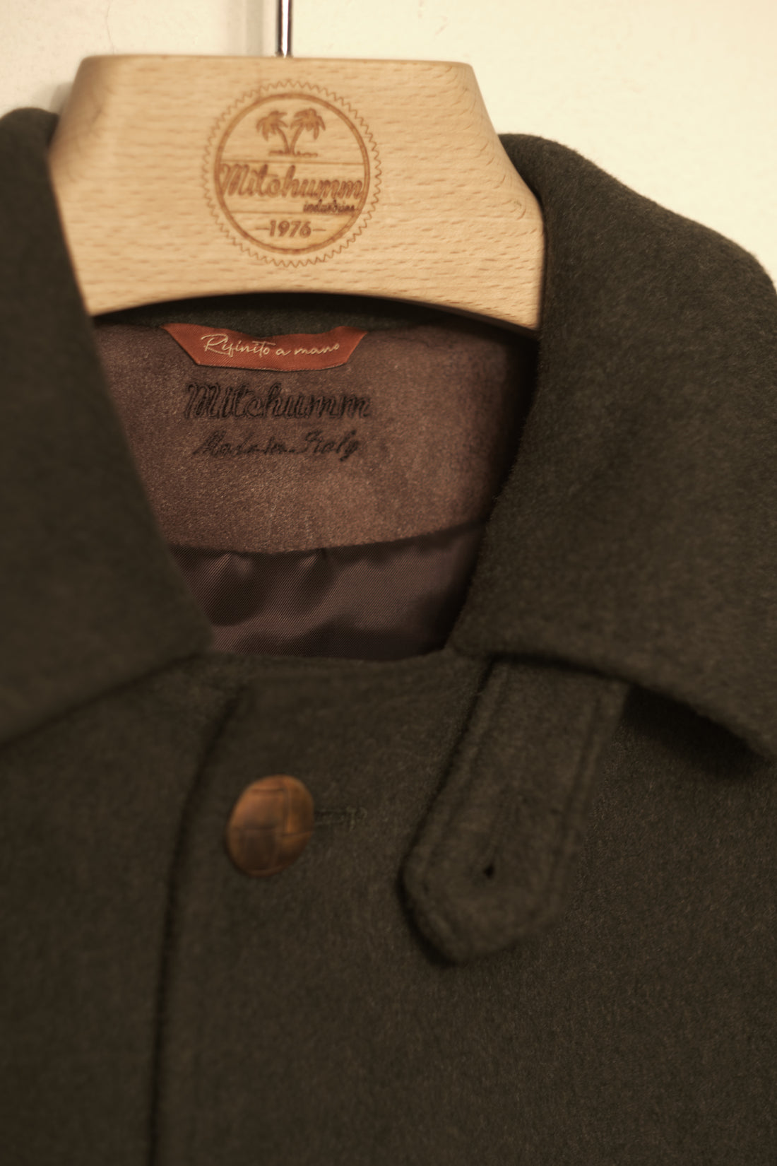 Deep Forest Loden Coat