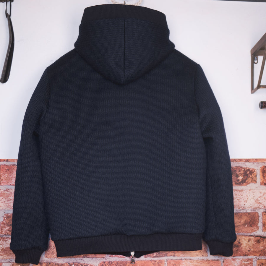 Deep Marina Reversible Hooded Jacket