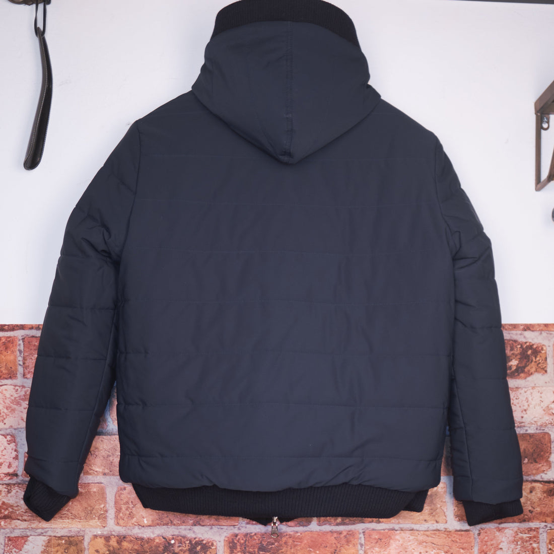 Deep Marina Reversible Hooded Jacket
