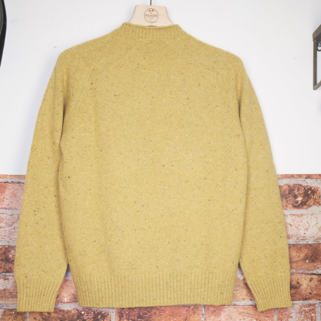 Winter Ochre Knickerbocker Wool Crewneck