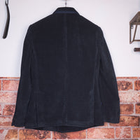 Midnight Navy Double-Breasted Blazer