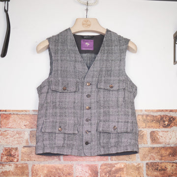 Prince of Wales wool and cotton worker Vest