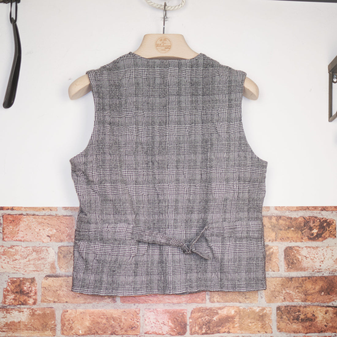 Prince of Wales wool and cotton worker Vest
