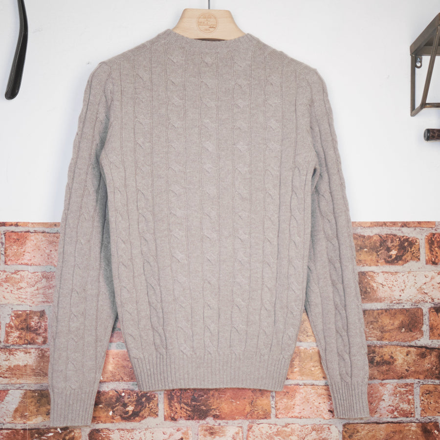 Grey Fog Cashmere Classic Sweater